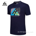 Camiseta para hombres de carrera casual al por mayor